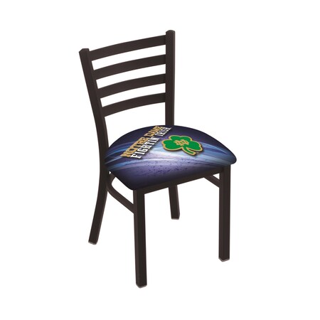 Holland Bar Stool Co BlackLogo Chair, VinylSeat L00418ND-Shm-D2